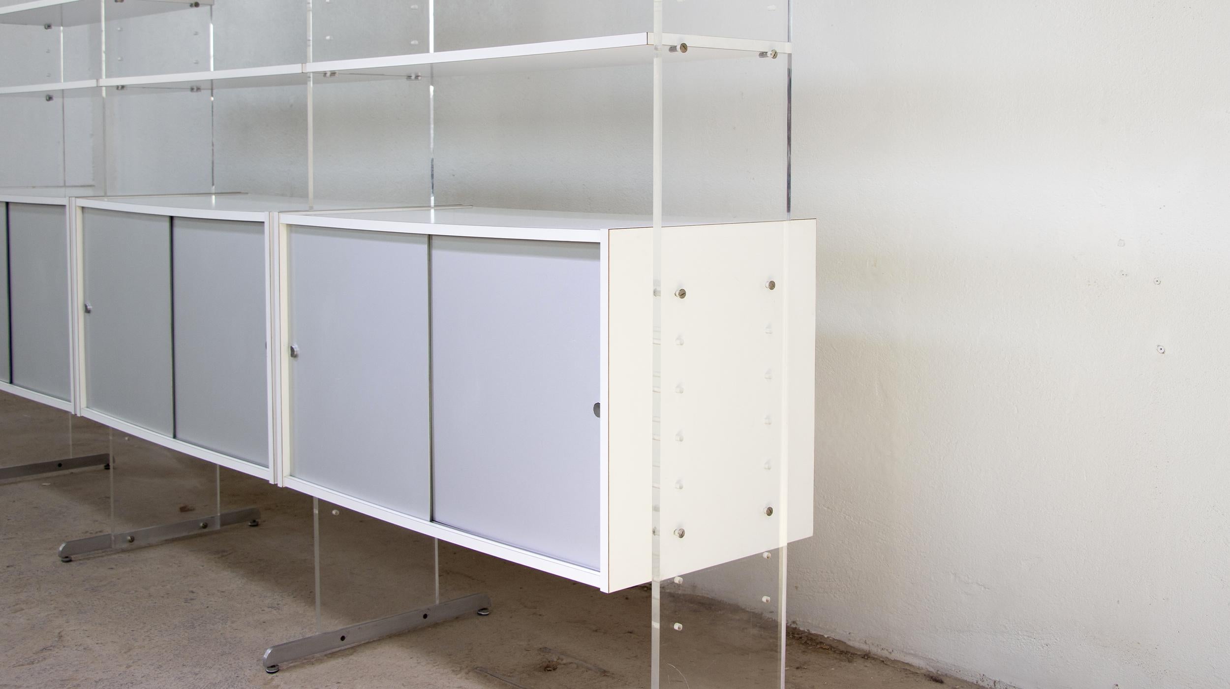 20th Century Poul Nørreklit wall unit for Georg Petersens