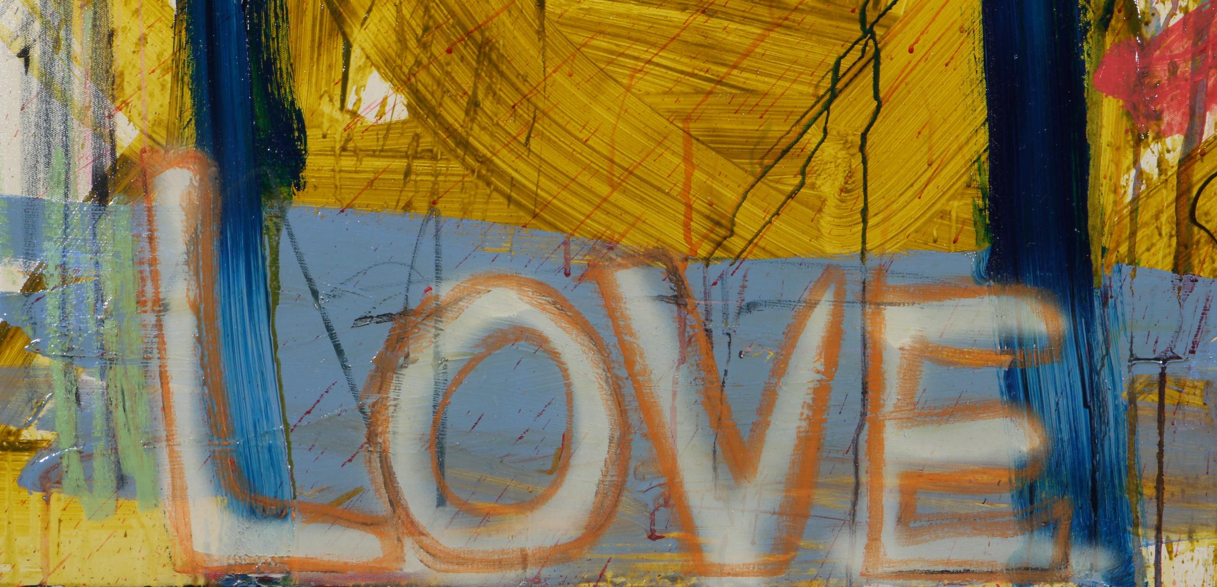 Poul Pava zeitgenössische Kunst (Acryl) im Angebot