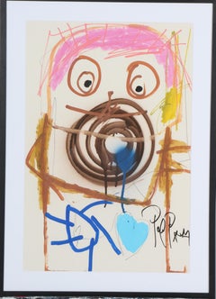 Poul Pava Contemporary Mixed Media Acrylic Artwork from Denmark