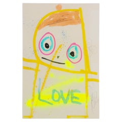 Poul Pava Contemporary Mixed Media Acrylic Artwork from Denmark