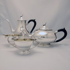 Poul Petersen Four Piece Sterling Tea and Coffee Service