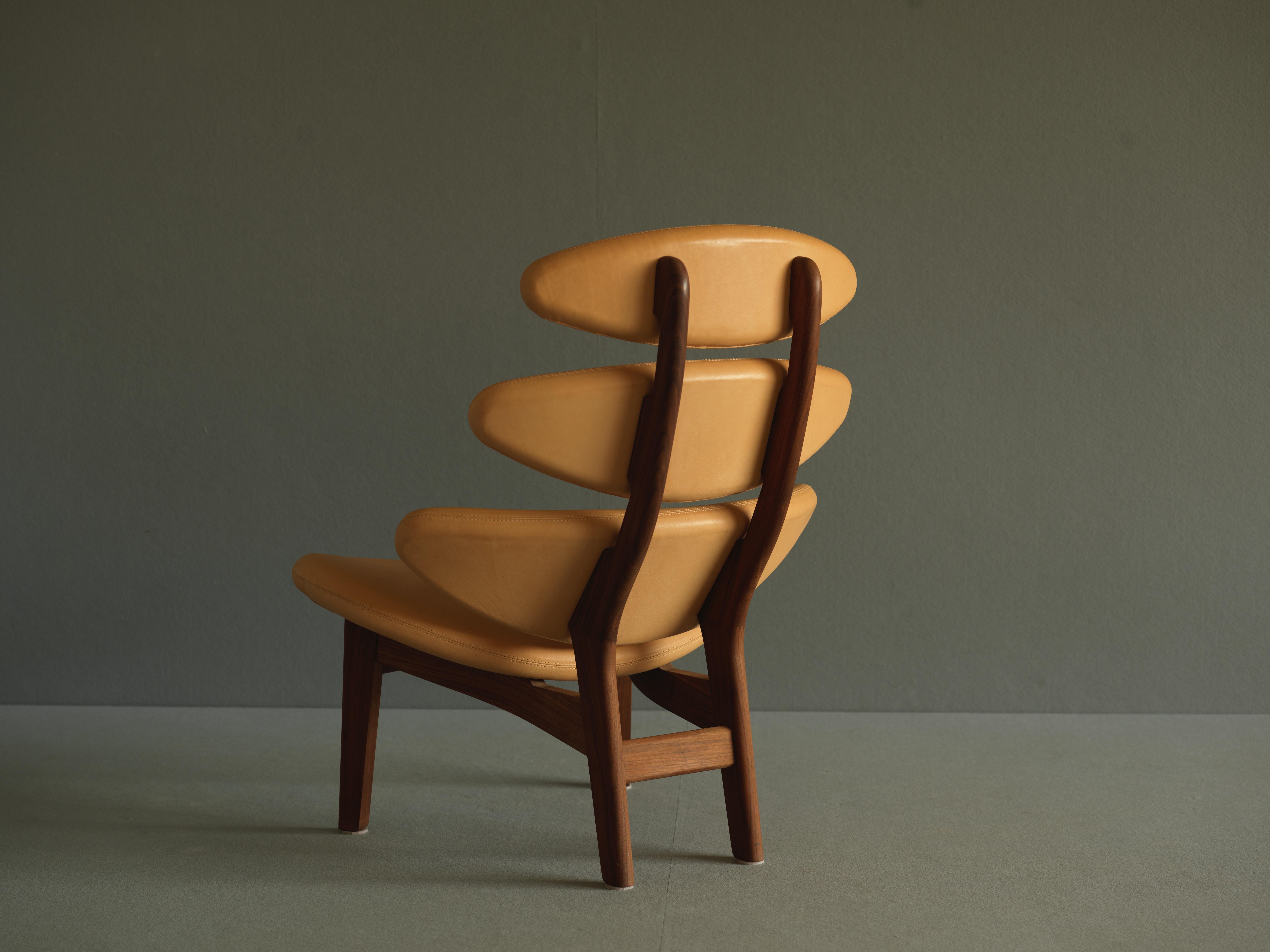 Danish Poul Volther, Corona Chair For Sale