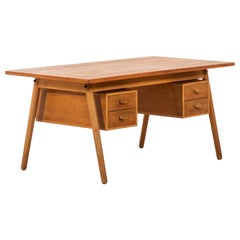 Vintage Poul Volther Desk Produced by FDB Møbler in Denmark