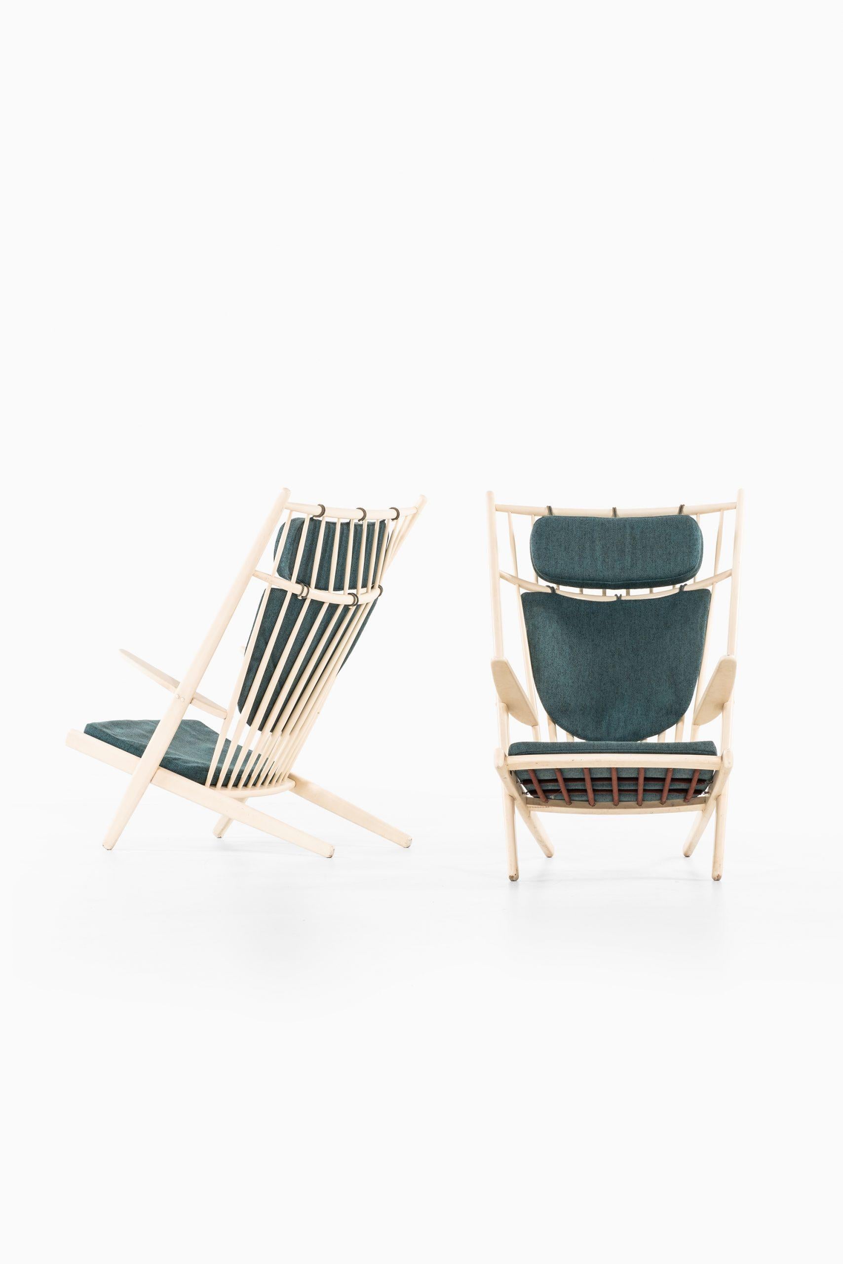 Poul Volther Easy Chairs Modell Goliat Hergestellt von Gemla in Schweden (Schwedisch) im Angebot