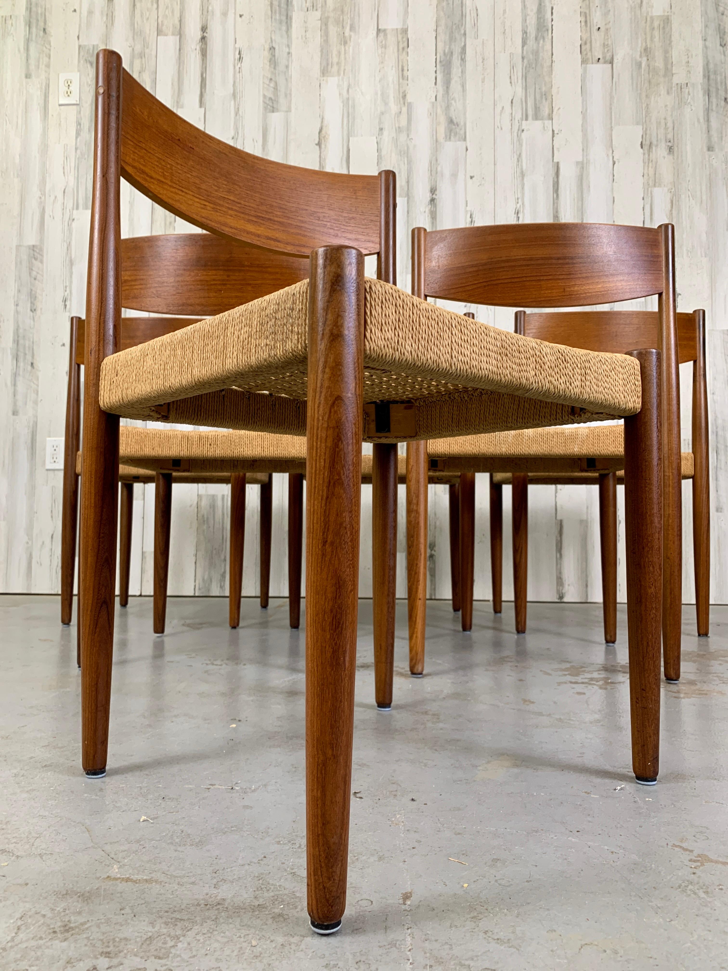 Poul Volther for Frem Rojle Dining Chairs 9