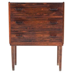 Poul Volther for Munch Møbler Rosewood Small Chest of Drawers, c. 1950's