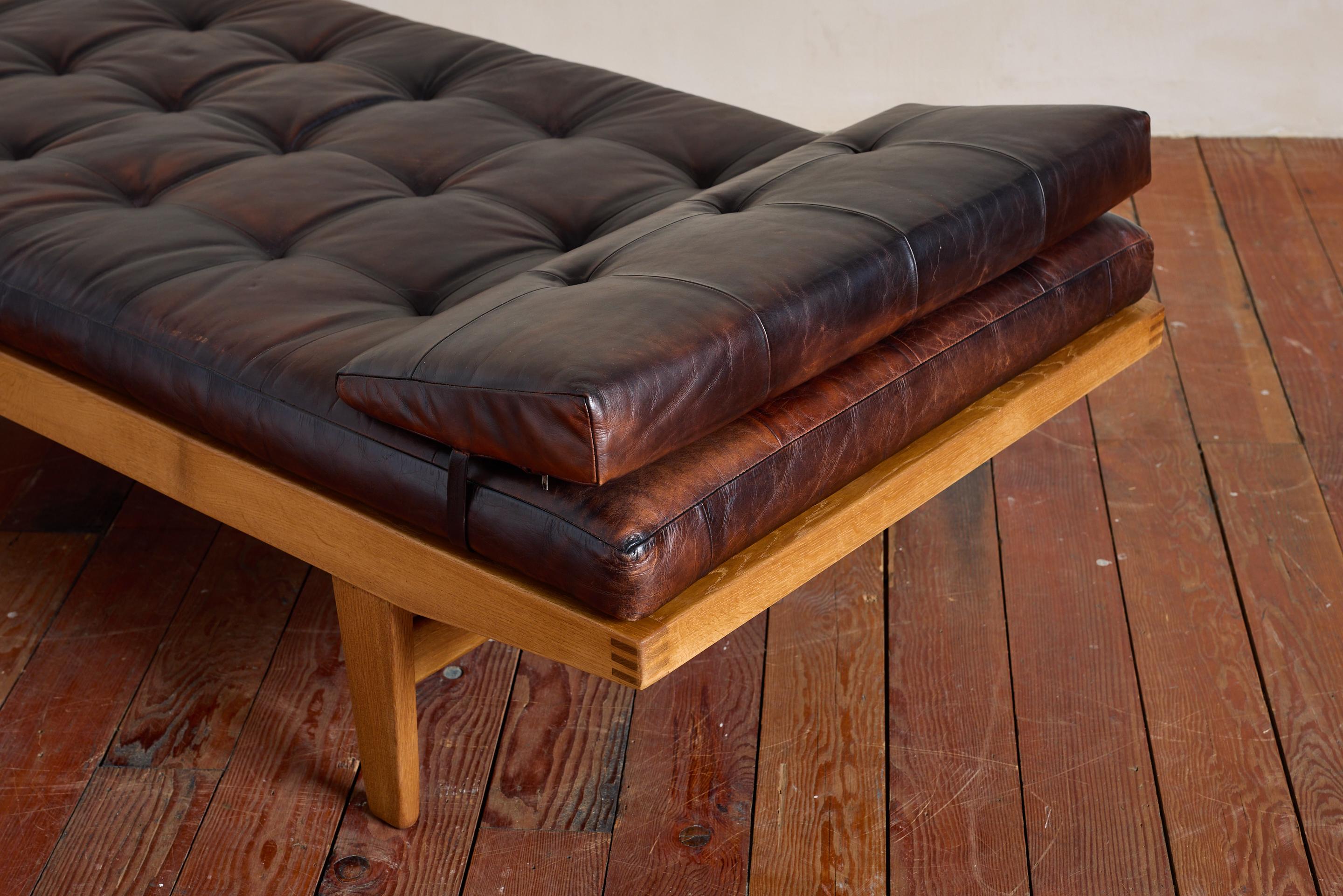 Poul Volther Leather Daybed For Sale 1