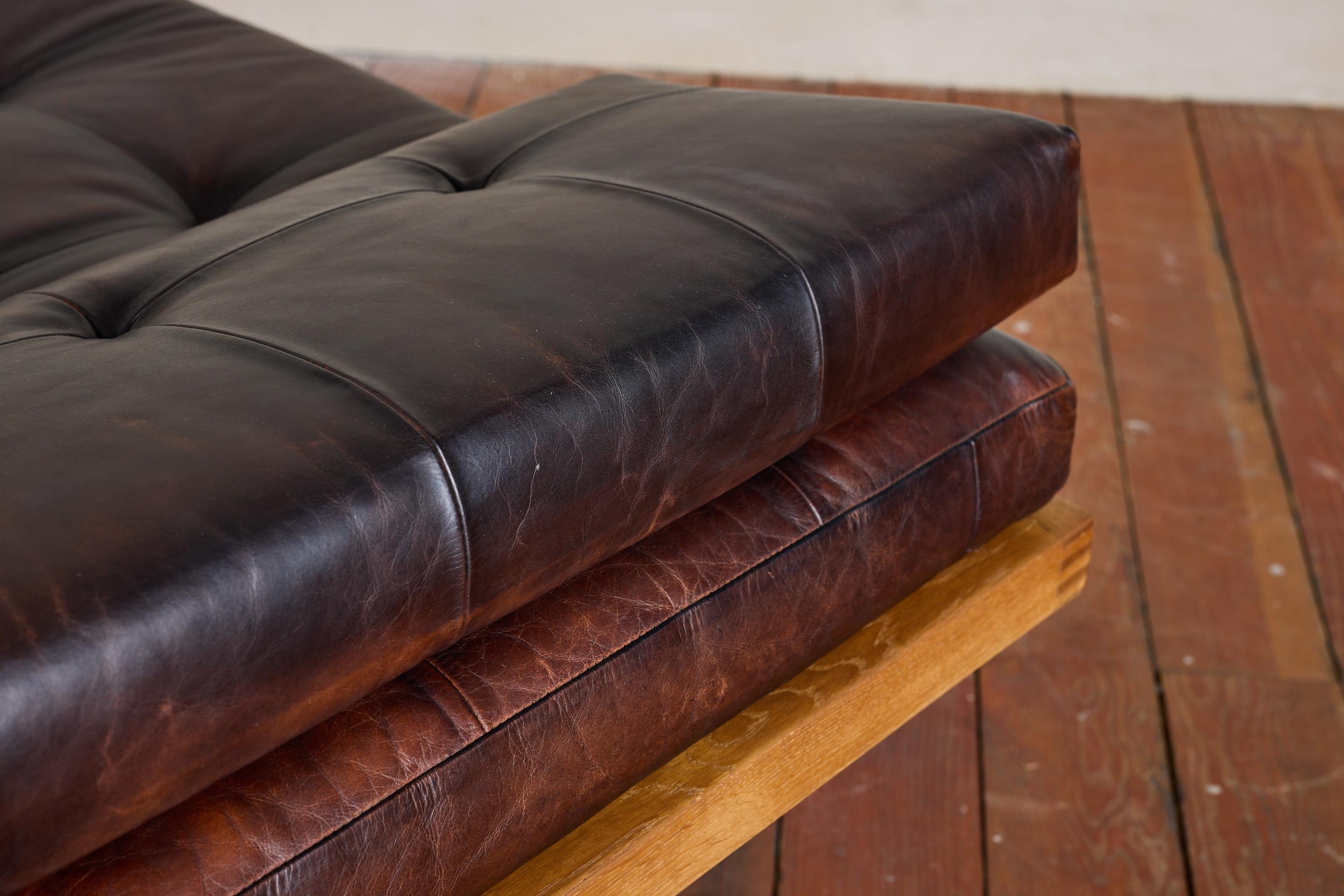 Poul Volther Leather Daybed For Sale 2