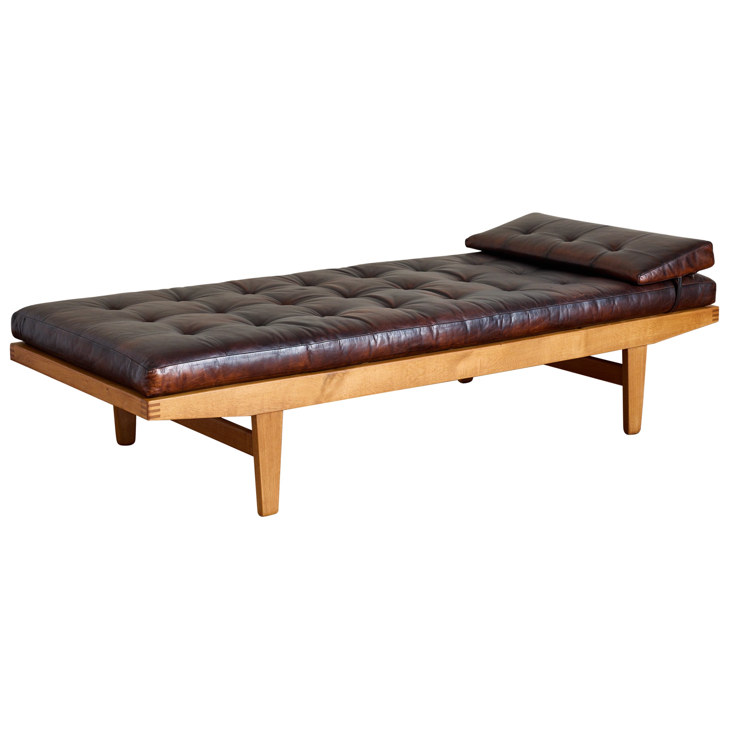 Poul Volther Leather Daybed For Sale
