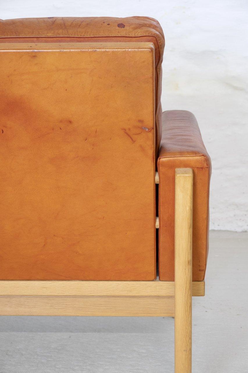 Poul Volther Lounge Chair von Erik Jørgensen, 1960er Jahre Dänemark im Zustand „Relativ gut“ im Angebot in Balen, BE
