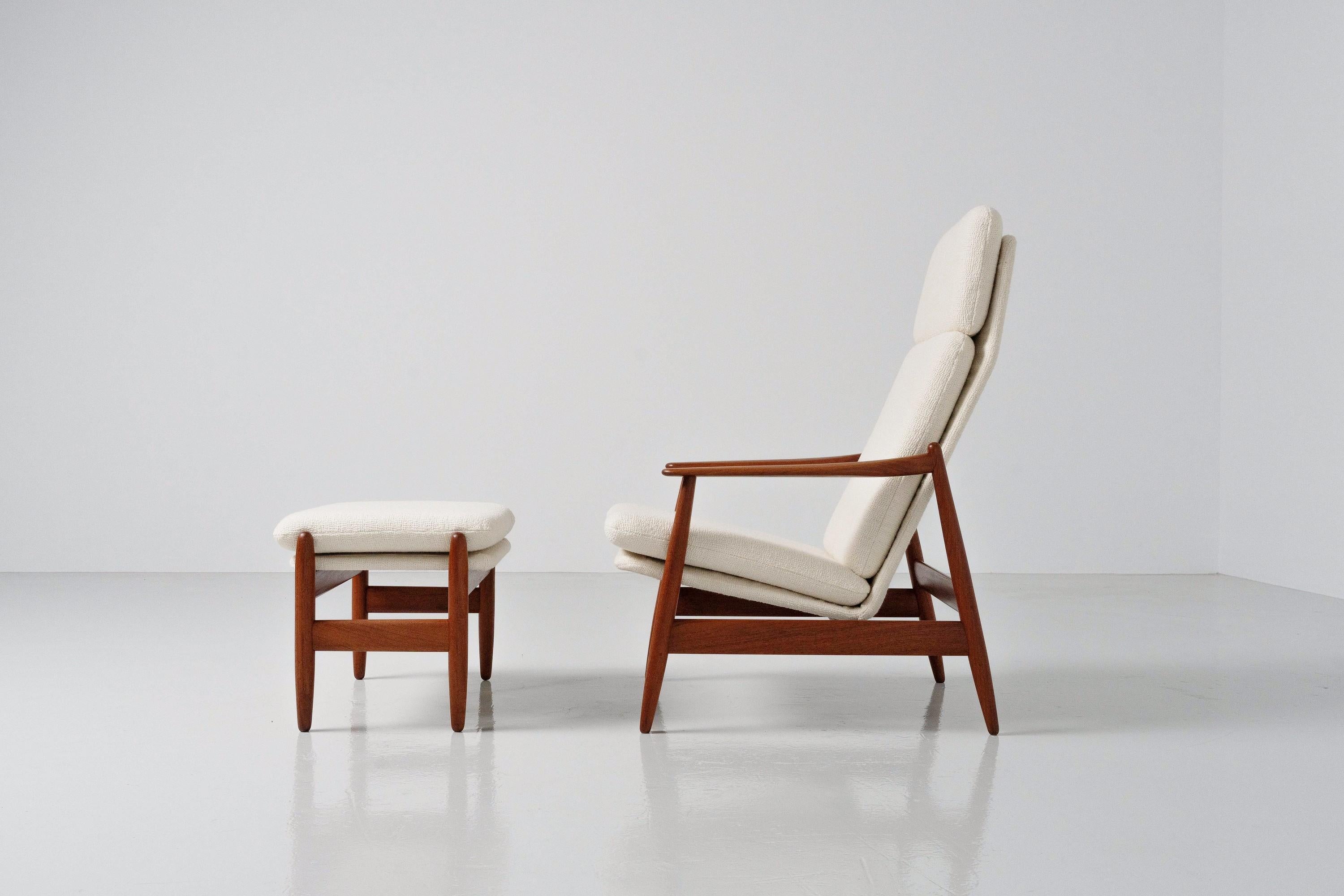 Poul Volther Lounge Chair by Frem Rojle, Denmark, 1960 In Good Condition In Roosendaal, Noord Brabant