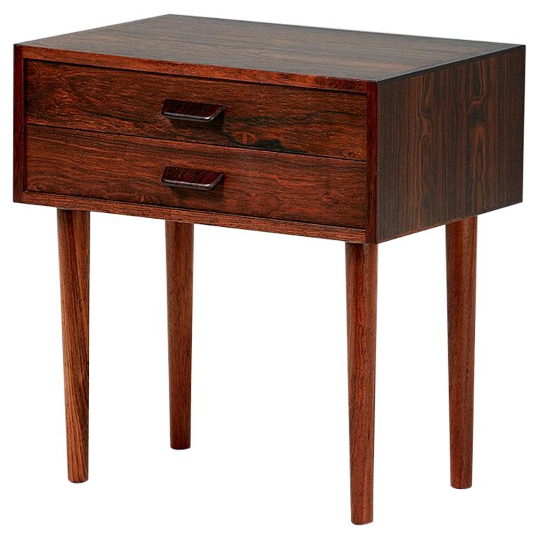 Poul Volther Rosewood Bedside Cabinet, circa 1960