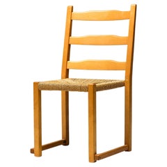 Poul Volther Stacking Chairs Gemla Sweden in Ash Scandinavian Mid Century Modern