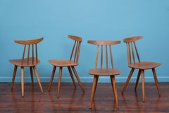 Poul Vother Dining Chairs for Frem Rojle, Model 370