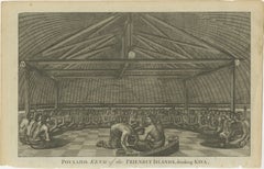 Poulaho, King of Tonga, Participating in a Kava Ceremony in the Friendly Islands