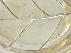 Pour Le Bain-A Silver Lemon Leaf Shaped Dish