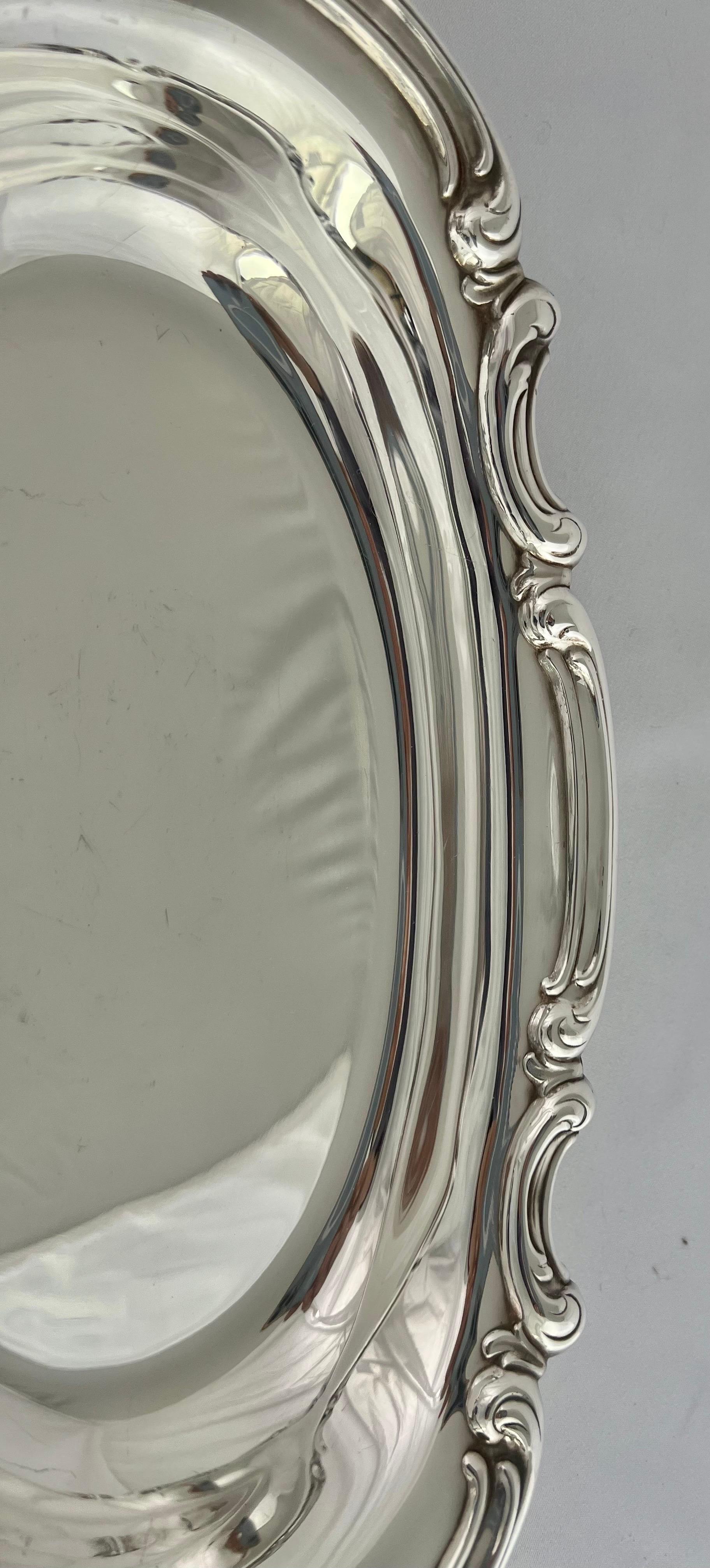 Pour Le Bain-American Gorham Silver Dish In Good Condition For Sale In Los Angeles, CA
