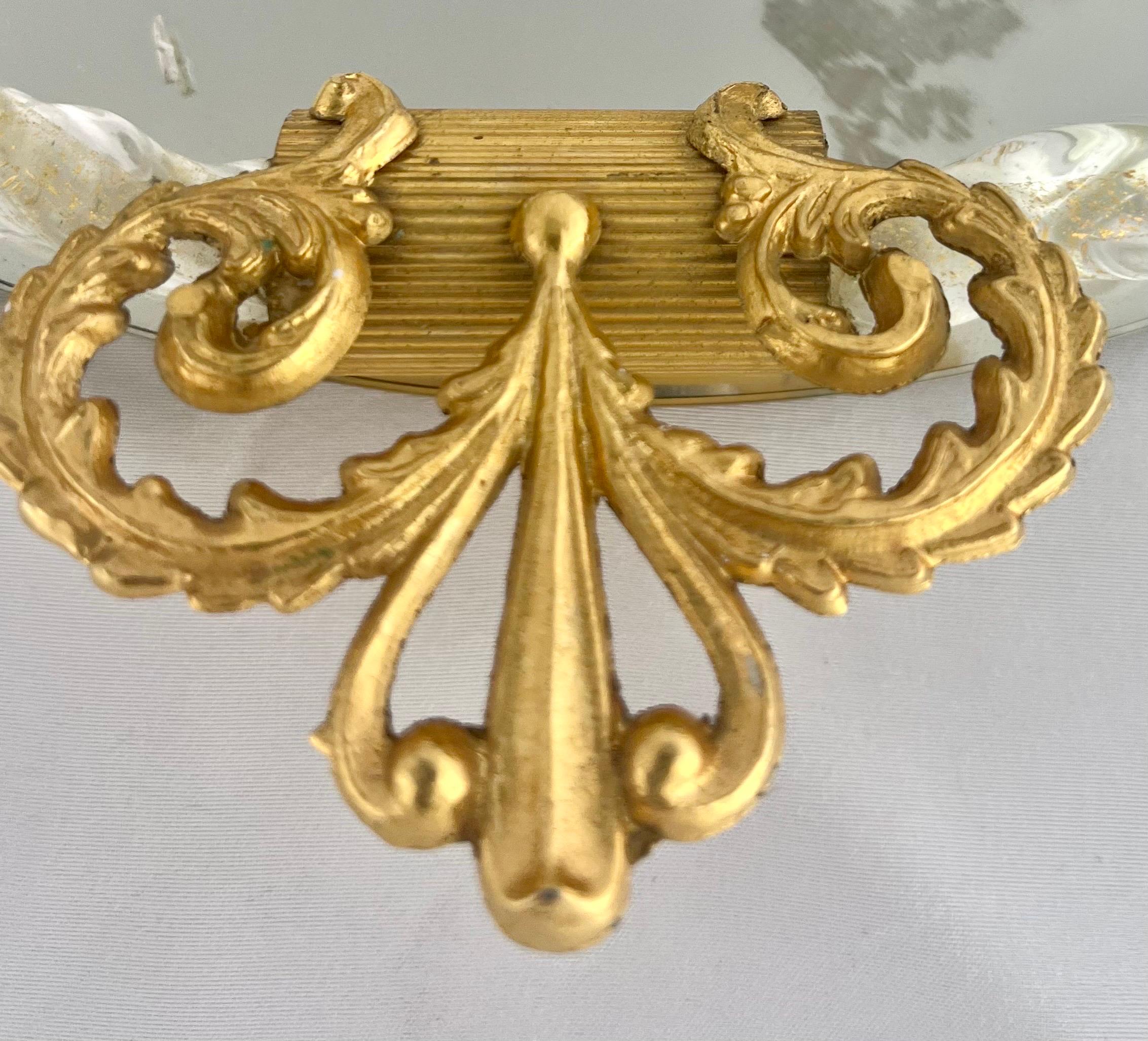 Pour Le Bain-Murano Bandeja veneciana con espejo grabado en venta 3