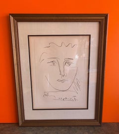 "Pour Robie" Lithograph by Pablo Picasso