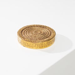 Pour toi mon Amour (Für dich, meine Liebe) von Line Vautrin - Vergoldete Bronzedose