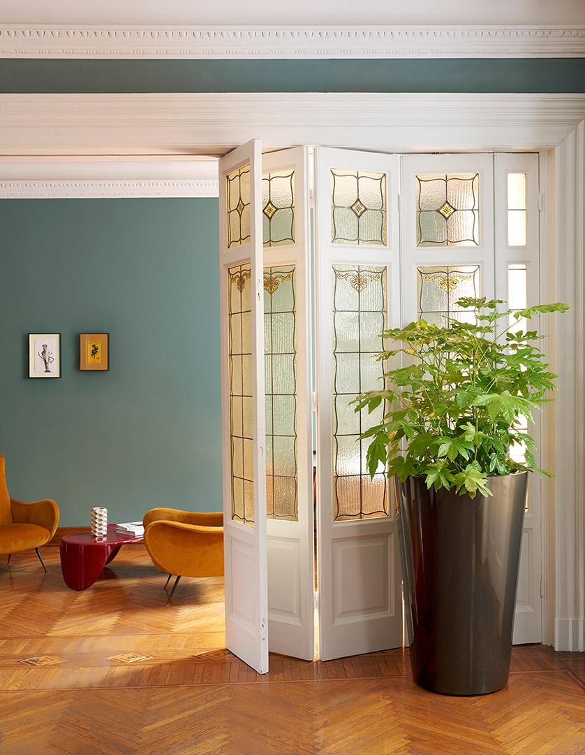 Other Powder Blue 85 X Pot by SLIDE Studio For Sale