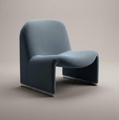 powder blue Alky chair by Giancarlo Piretti for Anonima Castelli 70s
