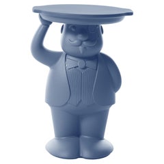 Pulverblauer Ambrogio-Beistelltisch von Favaretto&Partners