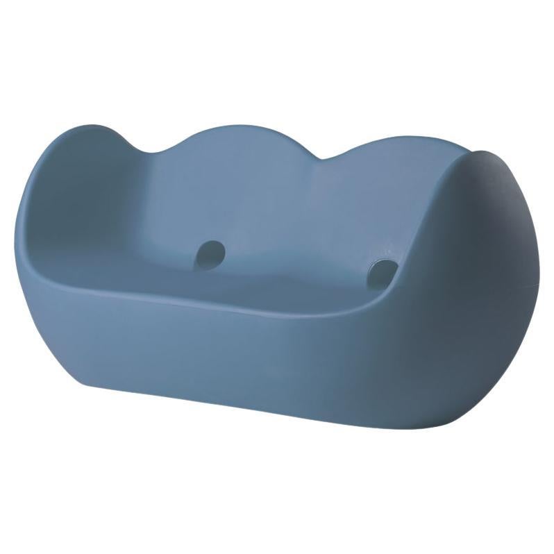 Divano a dondolo Blossy blu polvere di Karim Rashid