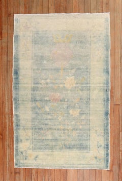 Powder Blue Chinese Rug