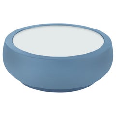 Tavolino Chubby blu polvere di Marcel Wanders