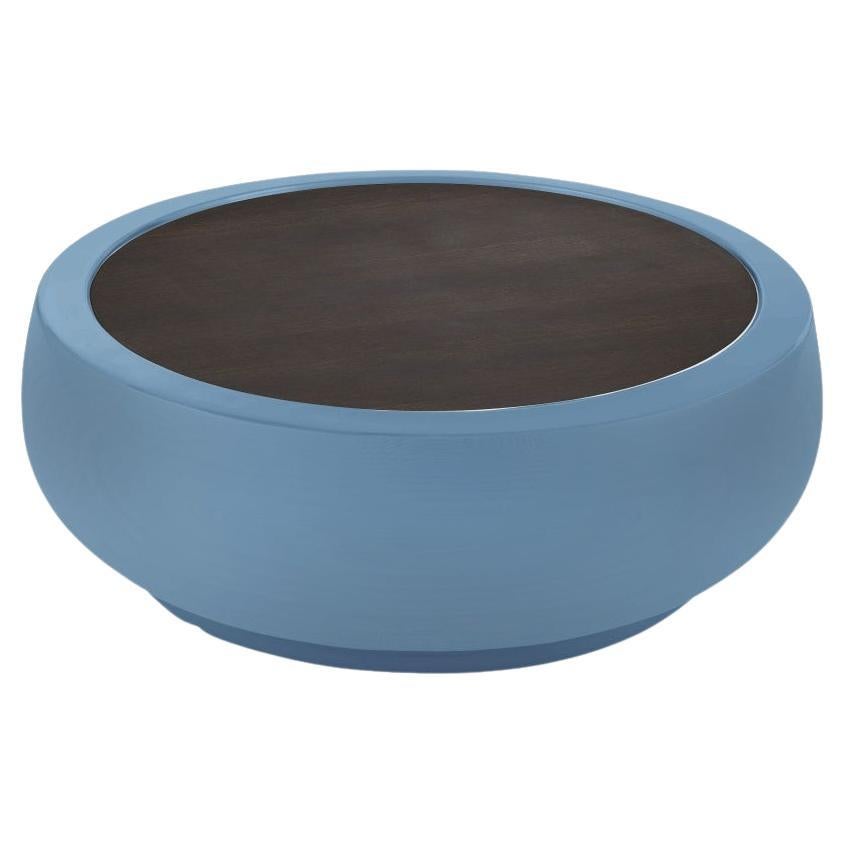 Tavolino Chubby blu polvere di Marcel Wanders