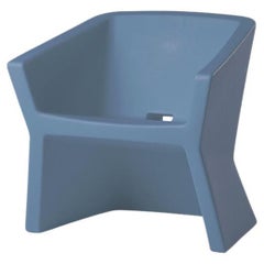 Fauteuil Exofa bleu poudré de Jorge Najera