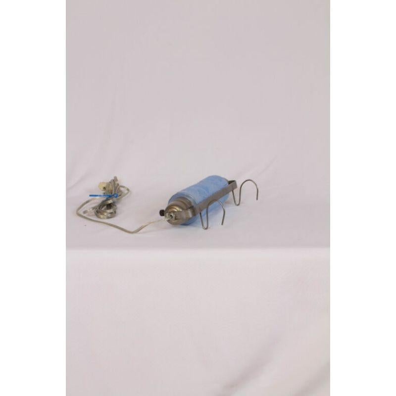 Powder Blue Glas Waschtisch-Set im Zustand „Gut“ im Angebot in Canton, MA