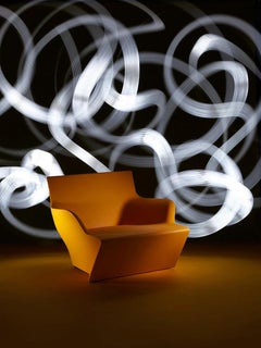 Powder Blue Kami San Armchair by Marc Sadler