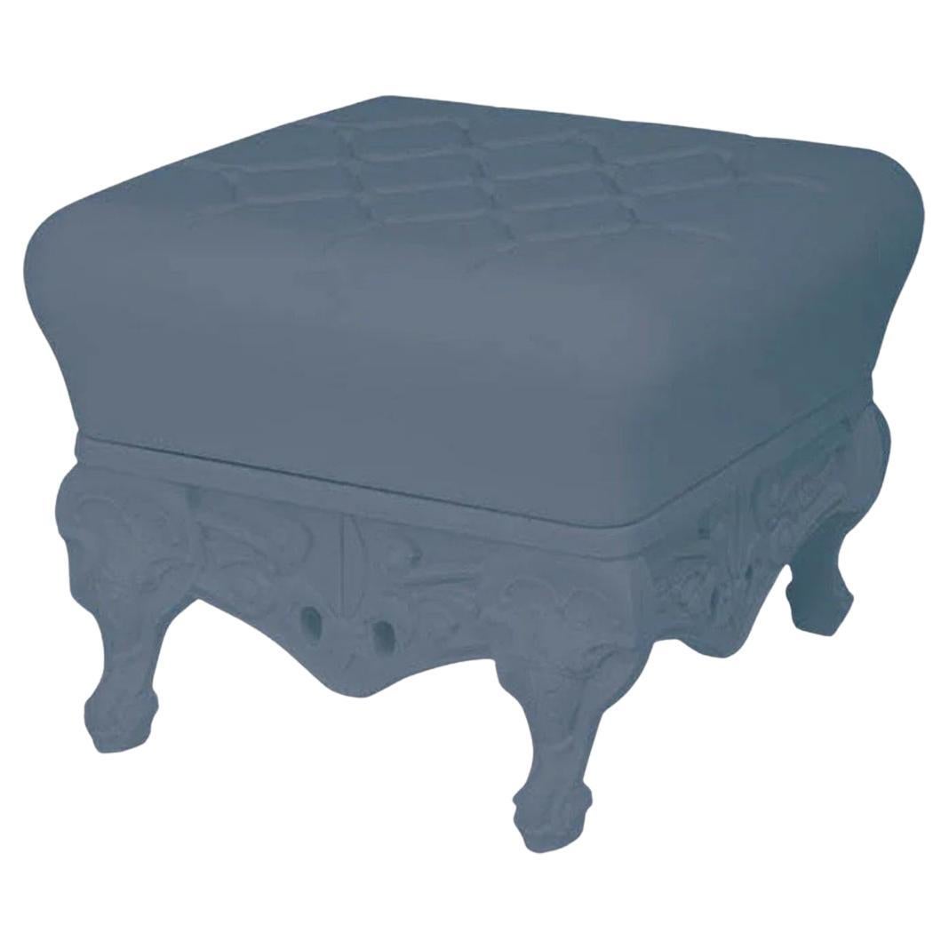 Pouf Prince d'amour bleu poudre de Moro, Pigatti