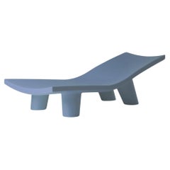 Powder Blue Low Lita Lounge Chaise Longue von otto Studio