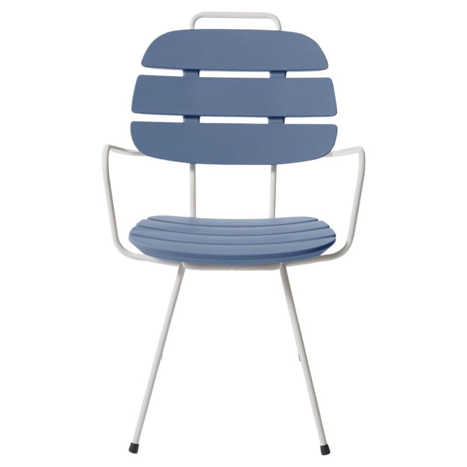 Powder Blue Ribs Chair by OTTO Studio