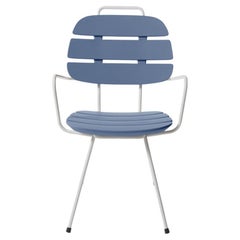 Powder Blue Ribs Chair by OTTO Studio