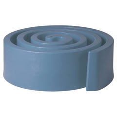 Pouf estivo blu polvere di Giò Colonna Romano