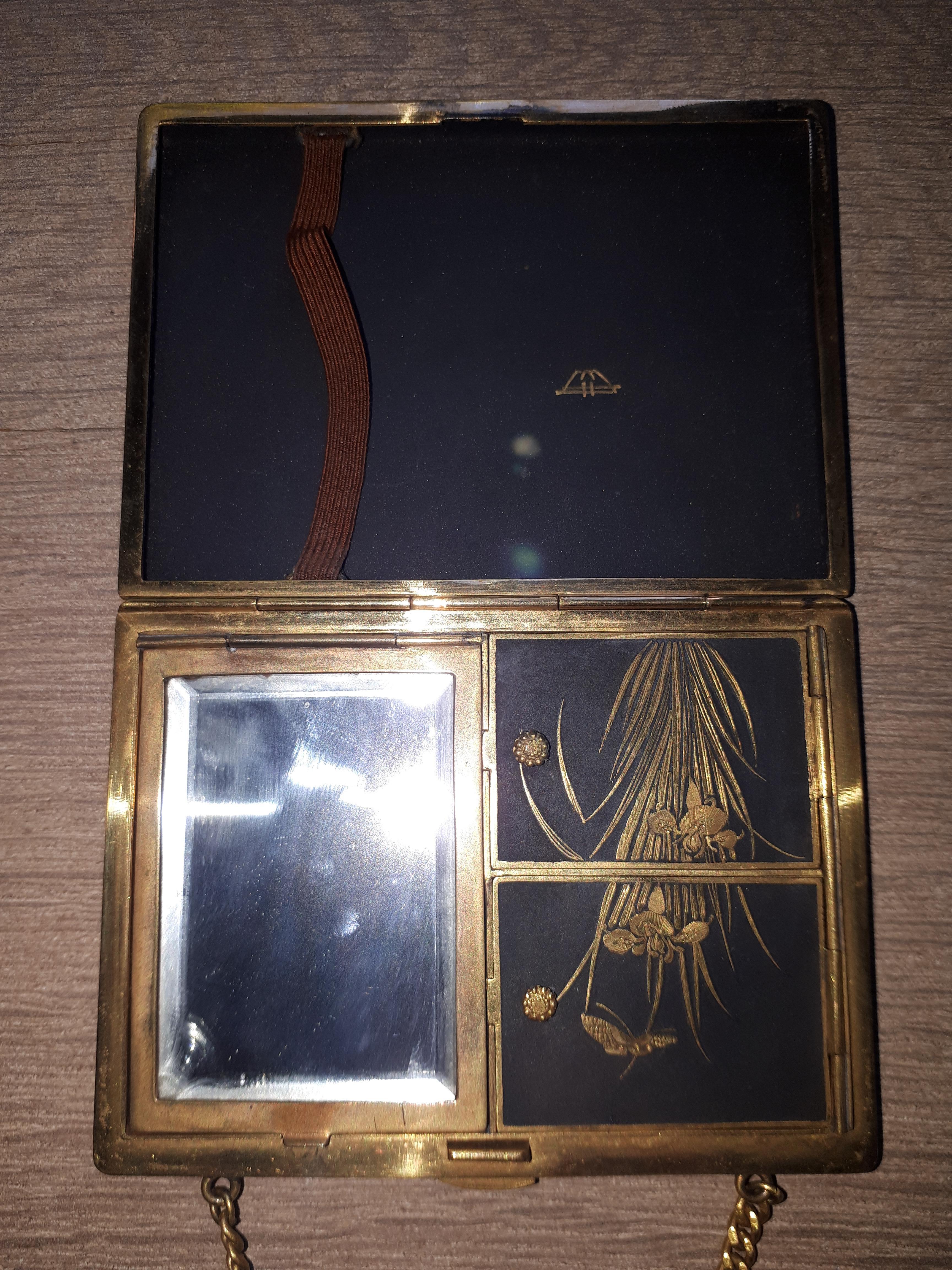 Powder Compact In The Style Of Komai, Meiji Era Japan For Sale 4