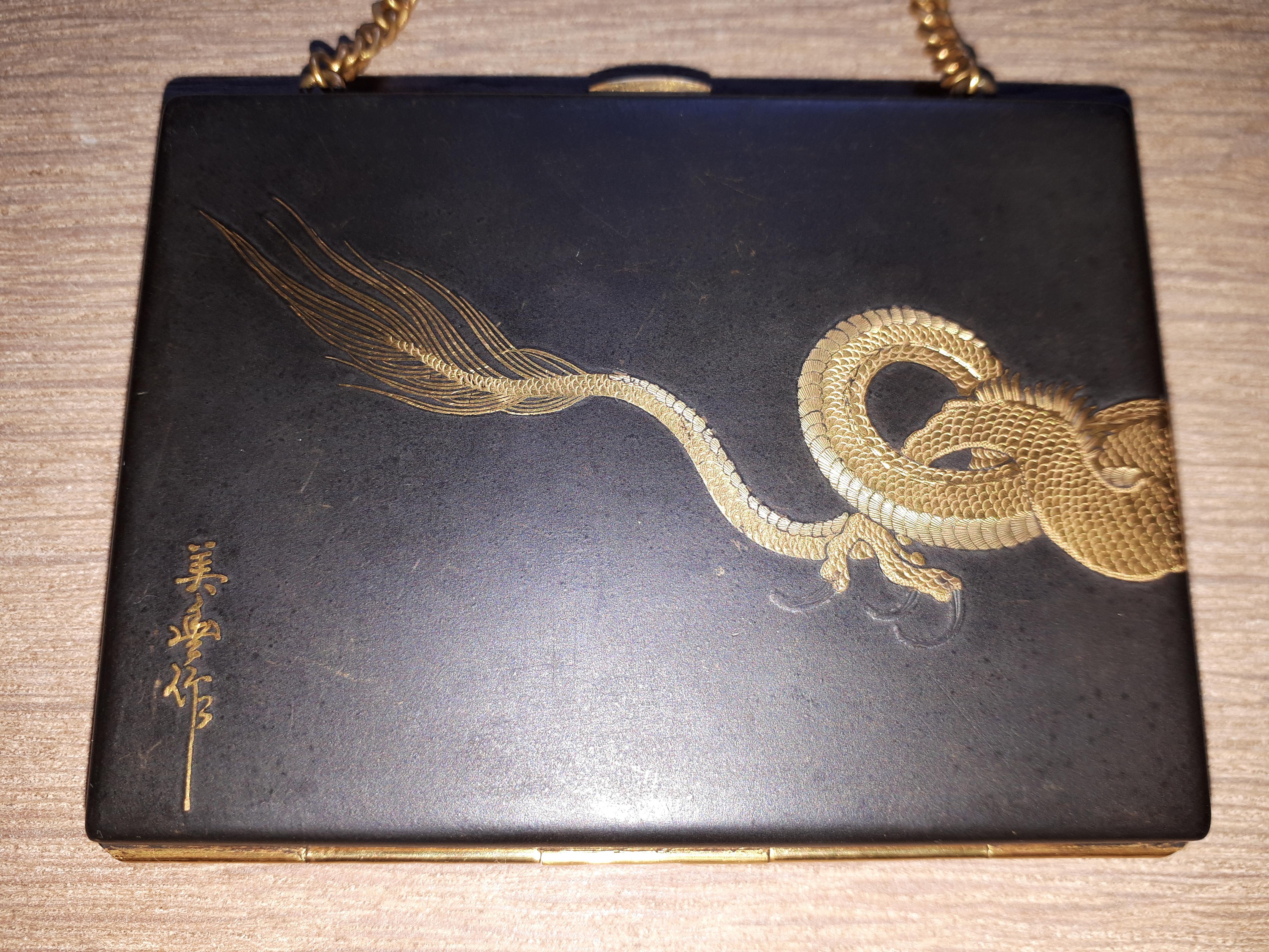 Powder Compact In The Style Of Komai, Meiji Era Japan For Sale 2