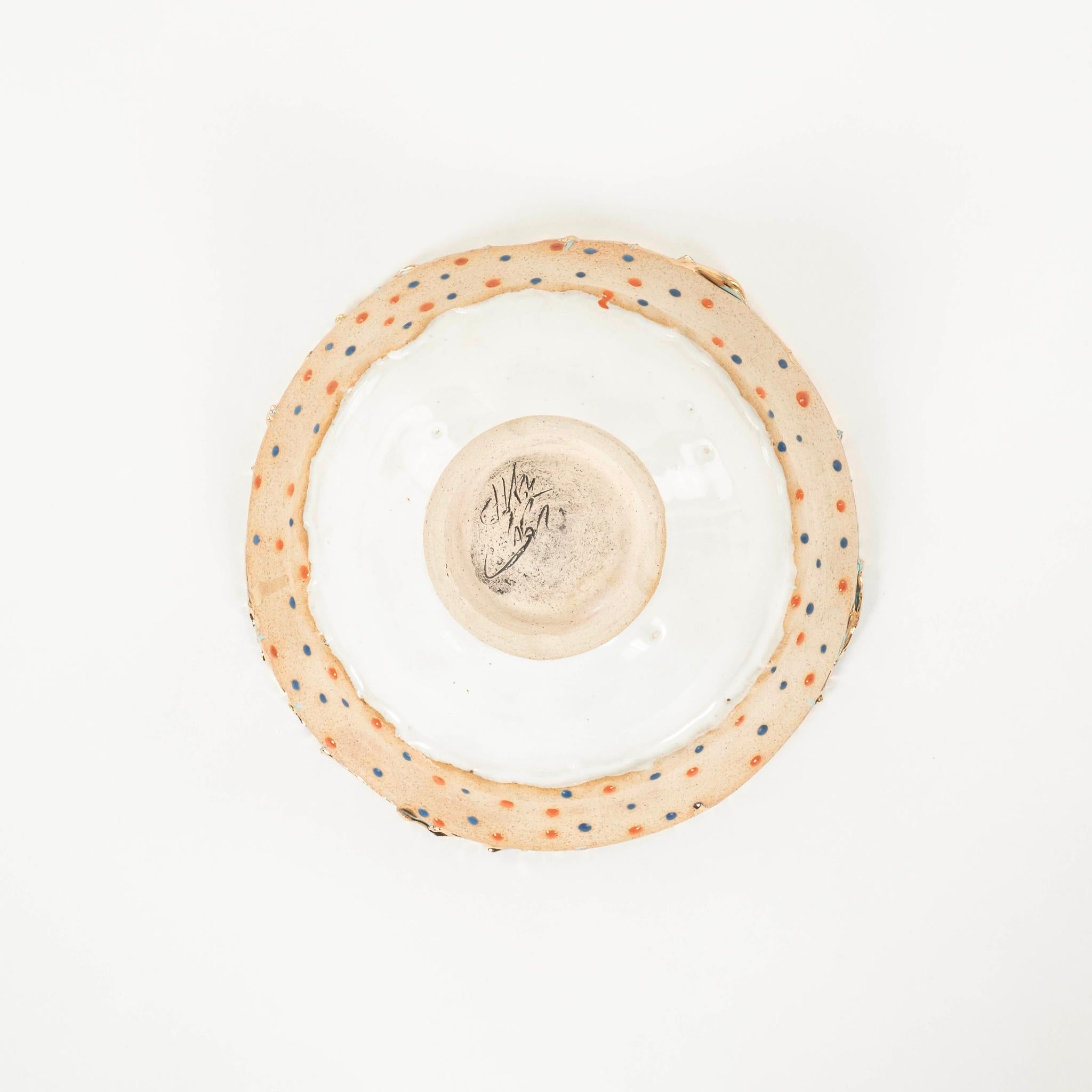 Powder Patisse Confetti Porcelain Bowl Chase Gamblin For Sale 1