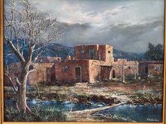 Powel Paul Kontny Oil Southwest Adobe