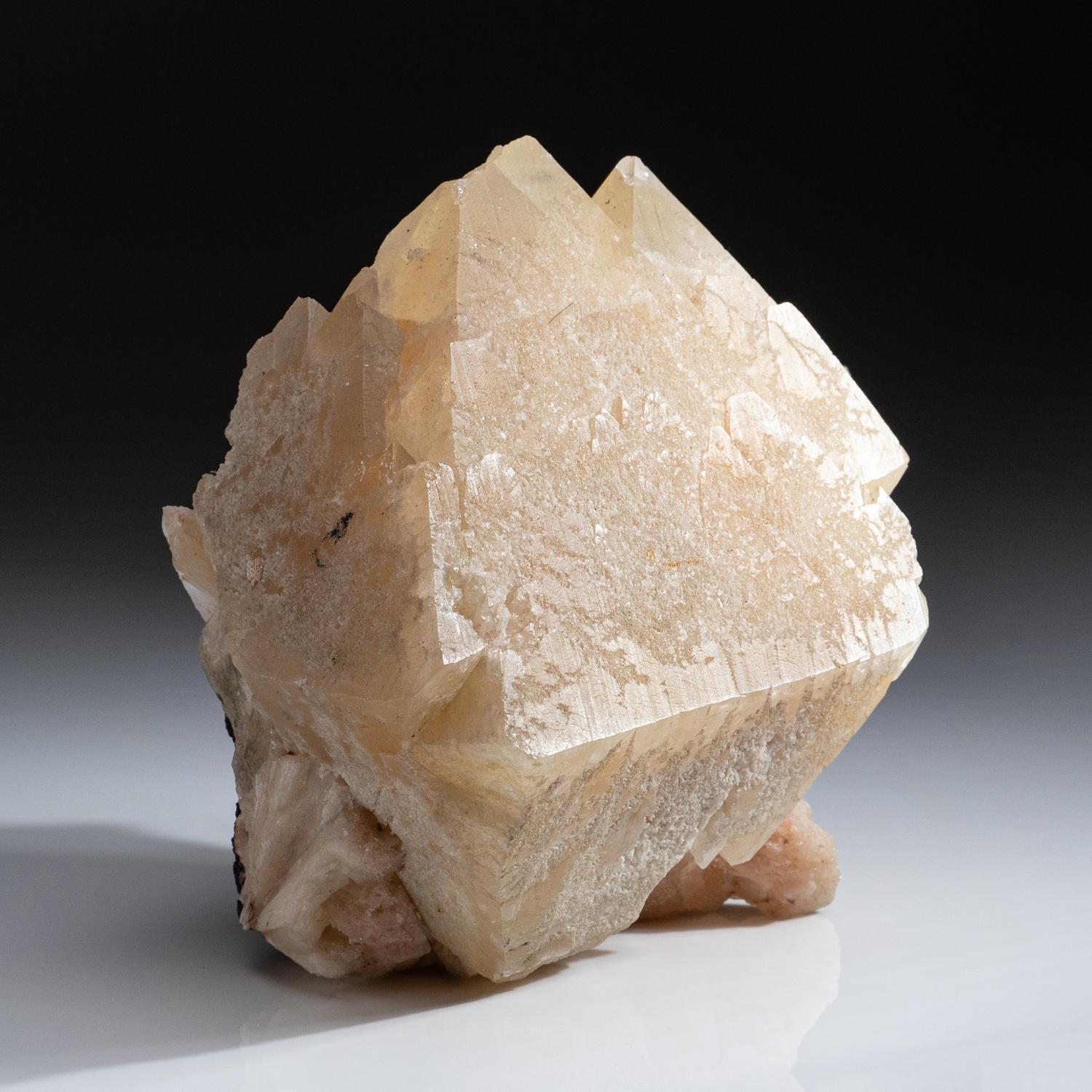 Indian Powellite Mineral Crystal on Stilbite From India For Sale