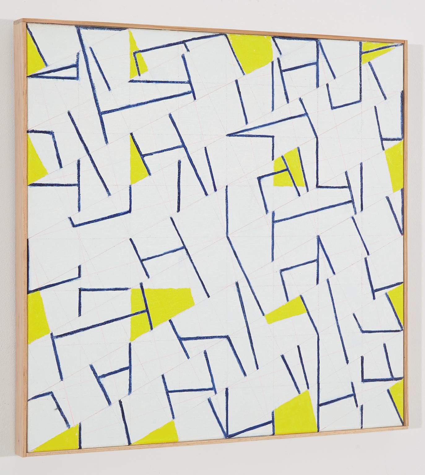 Anarchia lenta - Painting Astrattismo geometrico di Power Boothe
