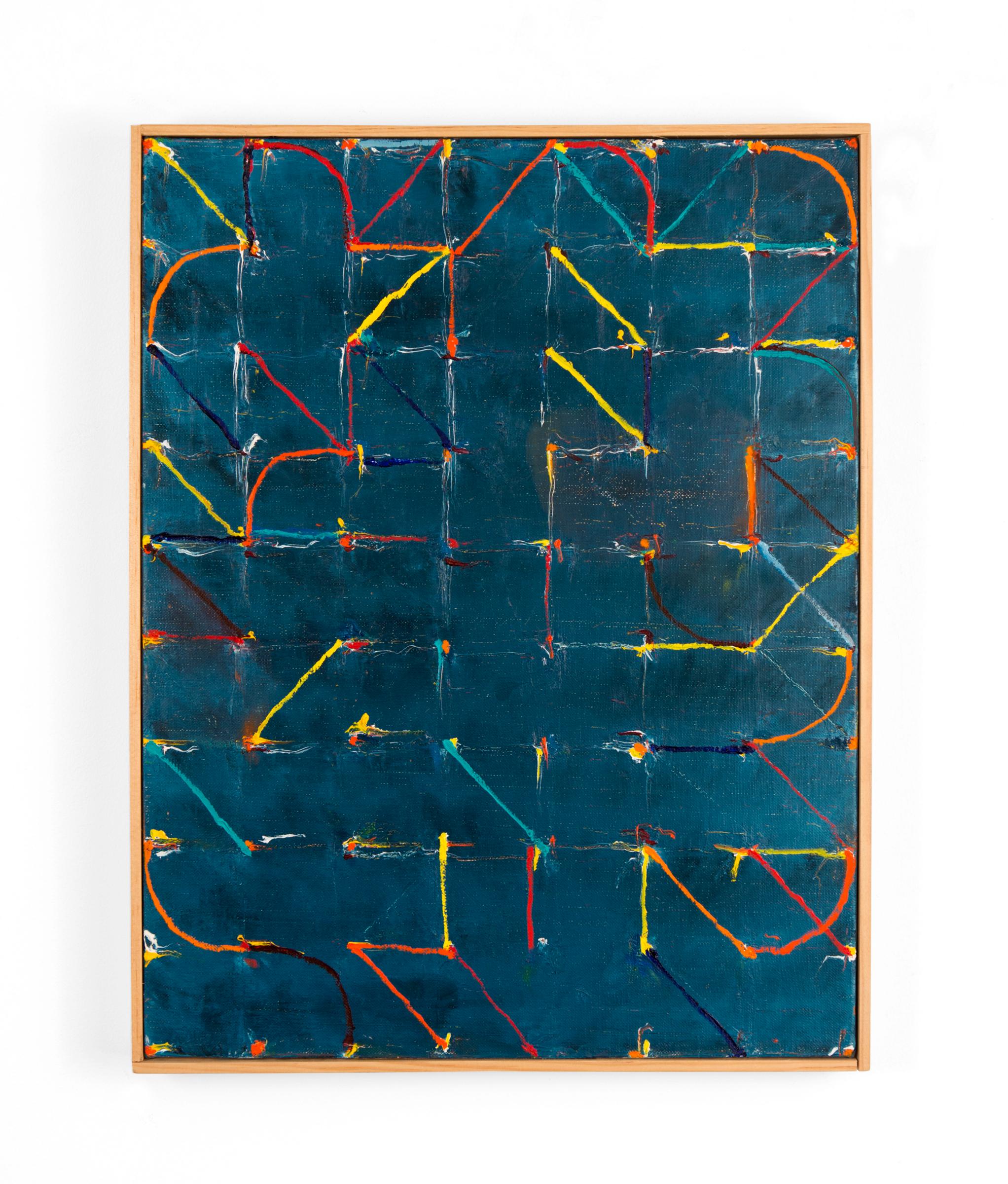 Abstract Painting di Power Boothe - Senza titolo