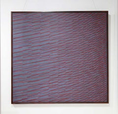 Power Boothe, "Red Harvest", dtd 1987, Art, Oil on Canvas 74.75" x 78.5"