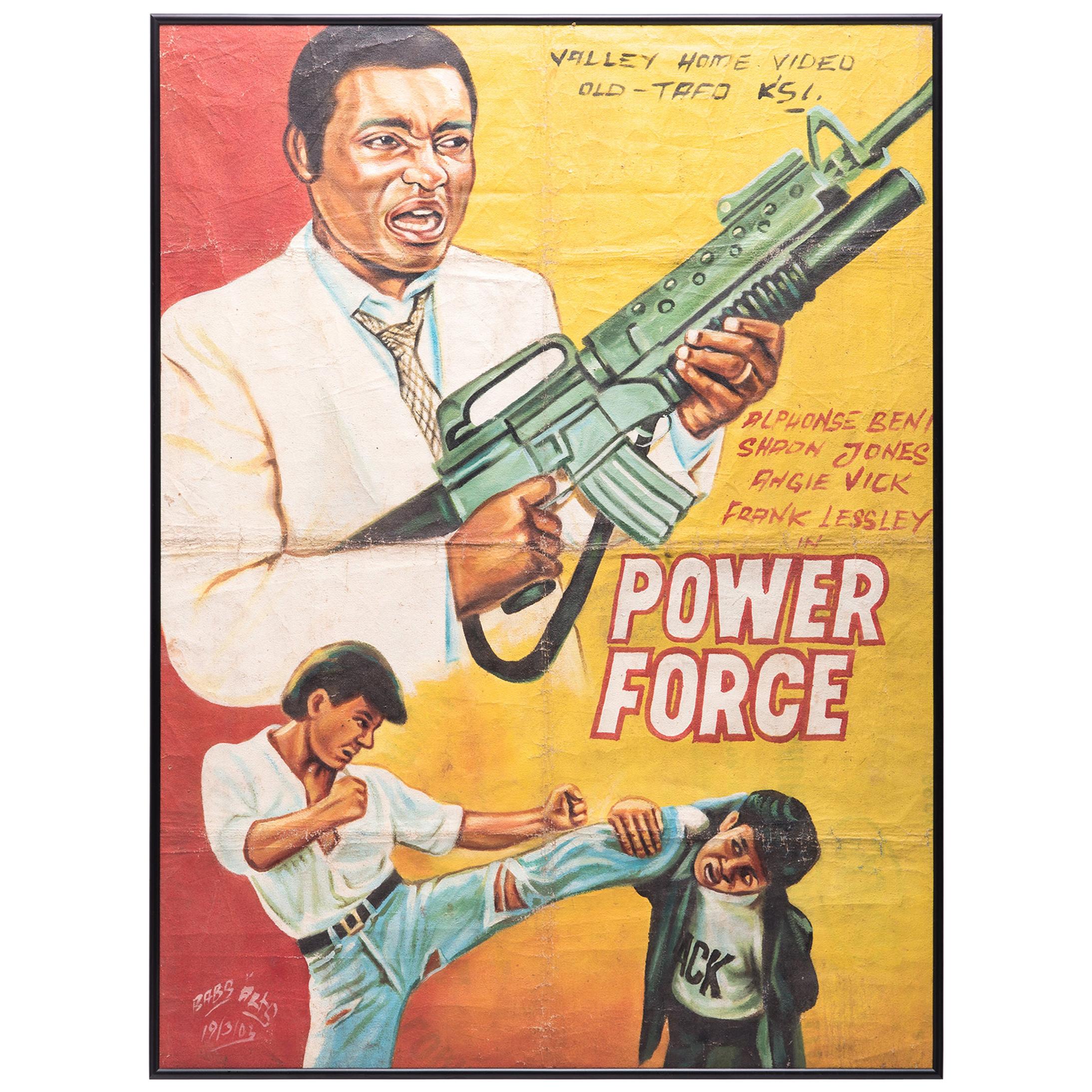 „Power Force“ Ghanaisches Filmplakat