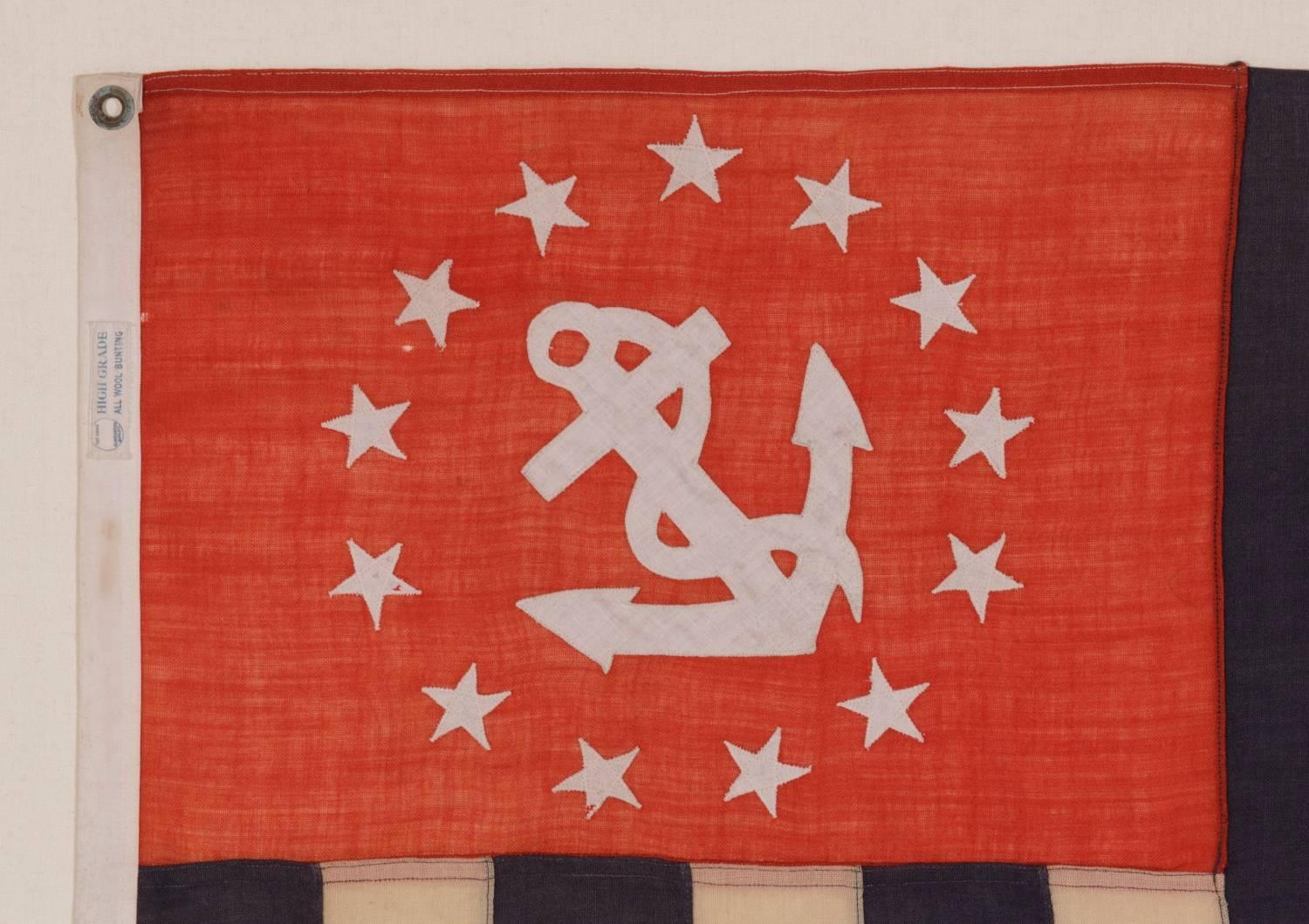 American Power Squadrons Ensign, Made by Annin in New York City