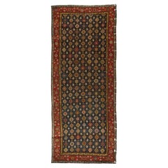 Powerful Antique Karabagh Gallery Carpet